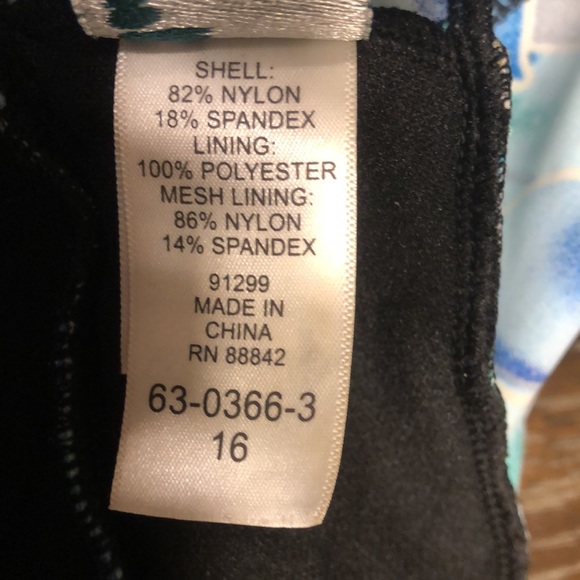 Beach Belle WOMENS SWIM DRESS ONE PIECE SIZE 16 - Picture 7 of 7